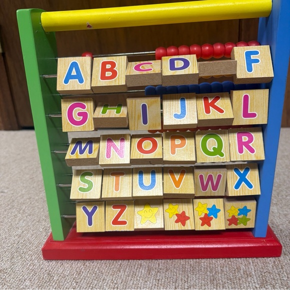 Multicolor Alphabet Learning Abacus - Picture 1 of 12